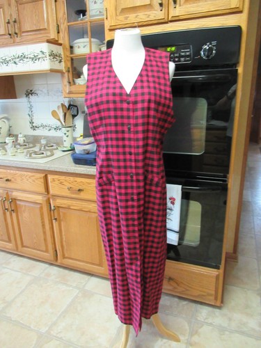 Women's Jumper/Dress Black and Fuchsia 