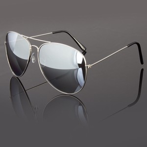 womens silver mirrored aviator sunglasses
