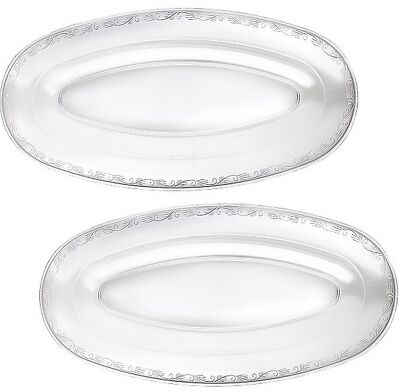 Party Essentials x Oval Tray-Clear