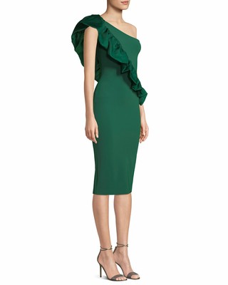 chiara boni one shoulder dress