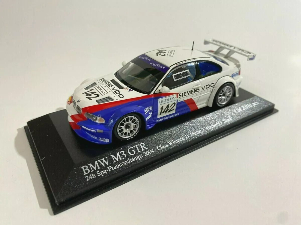 Bmw m3 cheap gtr minichamps