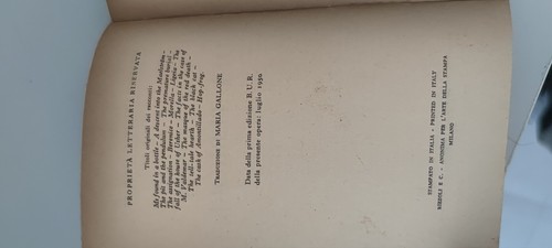 RACCONTI DEL TERRORE EDGARD ALAN POE BUR 167/168 - Picture 3 of 5