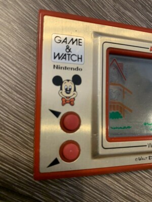 Nintendo Game & Watch MICKEY MOUSE Disney Wide Screen Japanese
