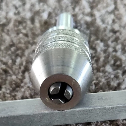 🗽MANDRIL SIN LLAVE TAPA 0 - 1/4" SIN MARCA Foto 4 de 4