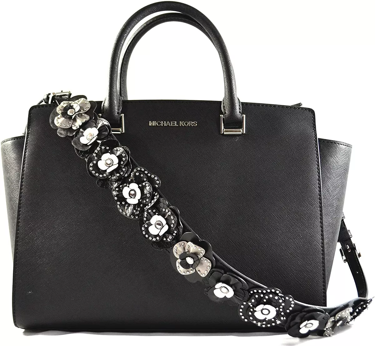 Michael kors selma large tz satchel sale