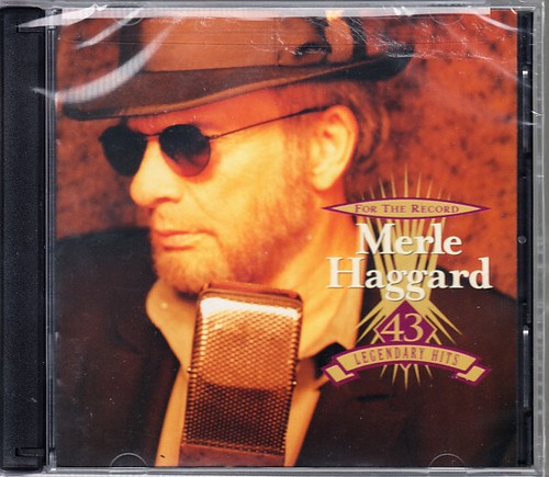 Merle Haggard: For the Record: 43 Legendary Hits (1999) *New and Sealed 2CD Set* - 第 1/2 張圖片