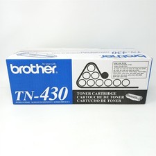 Genuine Brother TN-430 Black Toner Cartridge New Sealed HL-1240 HL-1440 MFC-8500
