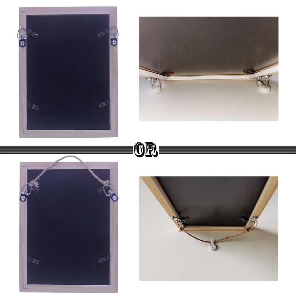 D-Ring Picture Hangers with Screws 50 Pcs Single Hole Picture Hanging Hardware