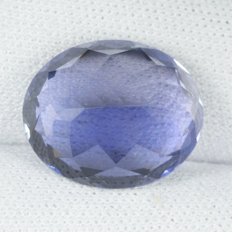 8,58 ct TOP LUSTRE BONITO PÚRPURA AZUL NATURAL IOLITA CORTE OVALADO Ver Vdo 3936 AC Foto 2 de 2