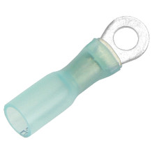 Pacer 16-14 AWG Heat Shrink Ring Terminal - 8 Stud Size - 25 Pack