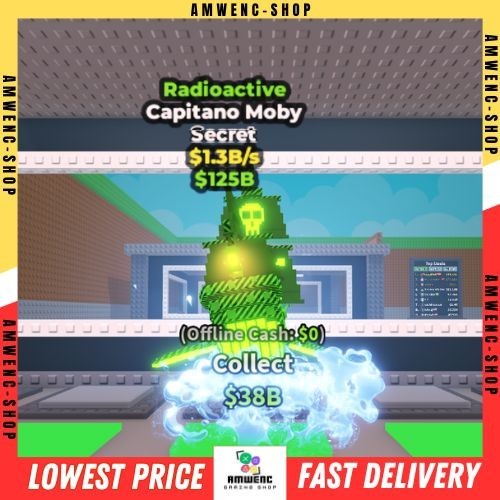 Steal A Brainrot - Capitano Moby RADIOACTIVE Mutation Random Traits 1 ...