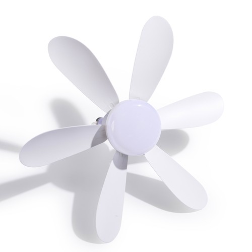US Screw in Fan and Light Combo Six blade fan for Garage Kitchen Bedroom Balcony - Picture 4 of 12