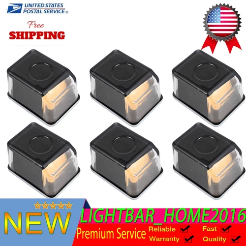 6Pcs Glass Box Fuel Filter For John Deere 4020 4320 4430 4520 4630 AR50041