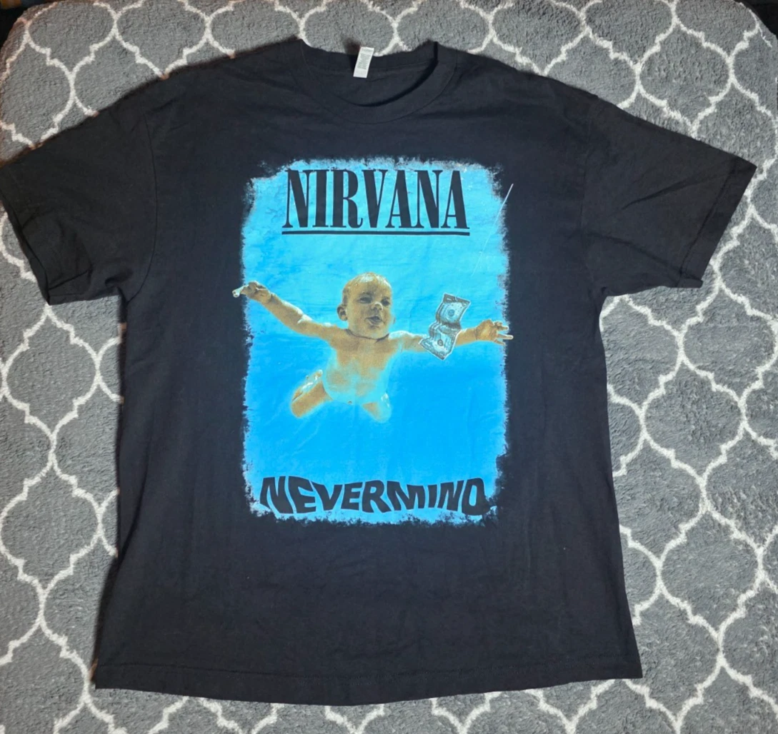 Nirvana Nevermind Shirt for sale - eBay