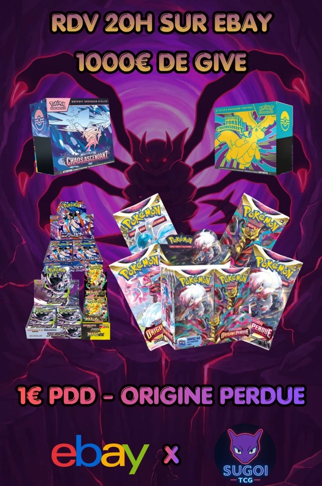 LIVE SPECIAL EB 11 - Origine Perdue -  1K€ Giveaway