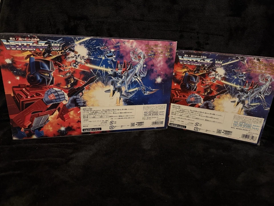Transformers 11 Thundercracker & Skywarp/ 04 Starscream Takara Tomy Reissue MIB - Image 4 of 4