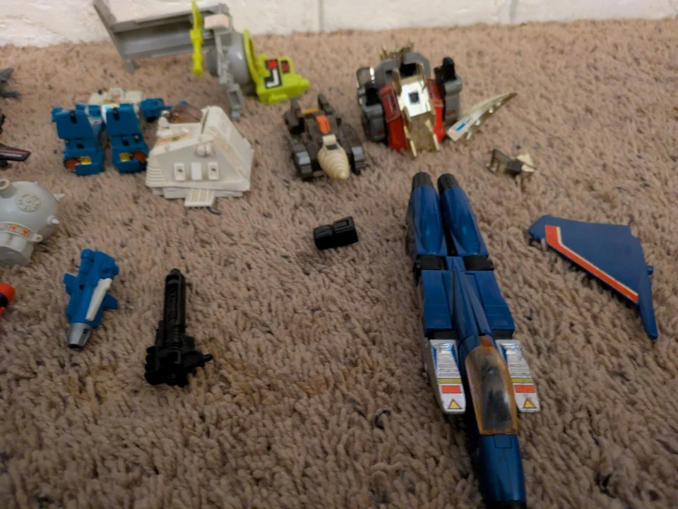 Vintage 1980s Lot parts accessories Transformers Snarl GoBots GI JOE - Image 2 of 4