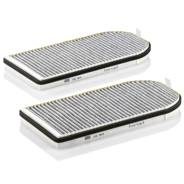 Innenraumfilter MANN-FILTER Cuk 3642-2 Aktivkohlefilter FüR Bmw E38 Alpina B12-image