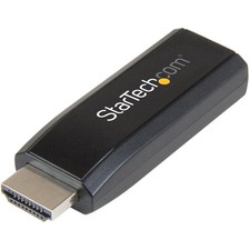 StarTech HDMI to VGA Converter with Audio Compact Adapter 1920x1200 1 Pack