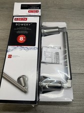 Delta 74808-KS Bowery 8" Towel Bar - Black Stainless