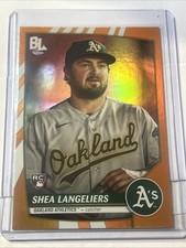 2023 Topps Big League - Uncommon Rainbow Foil Shea Langeliers #212 Electric...
