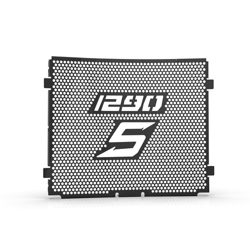 Protector radiador moto aluminio PARA 1290 Super Adventure S 2017-2020 negro - Imagen 2 de 7