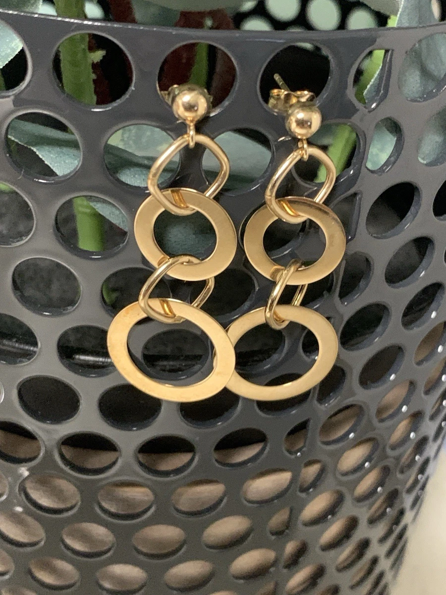 9CT Yellow Gold Earrings 3.09g