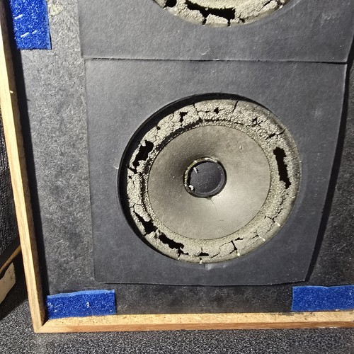 Vintage Thorn Bookshelf Speakers 15ohms 44557-24557 - Made In England - UNTESTED - Picture 4 of 9