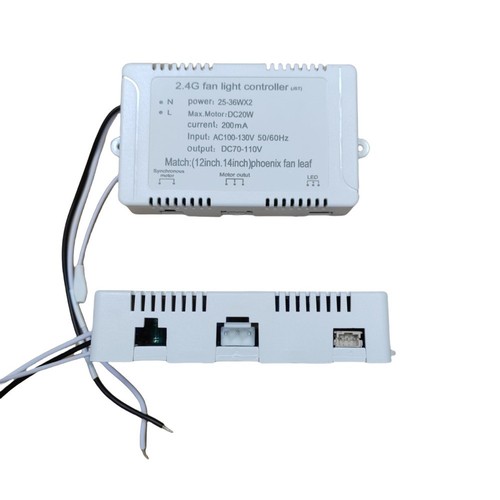Luce Ventilatore User Centric 24V con Telecomando e Impostazioni Luminosità Personalizzate - Foto 5 di 16