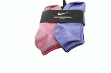 Little Girls Socks Nike Lighweight No Show Socks size 5-6 Shoe Size 9-13