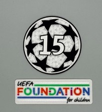 2026/2027 Real Madrid Champions League 15 times Player Issue Patch Badge Set