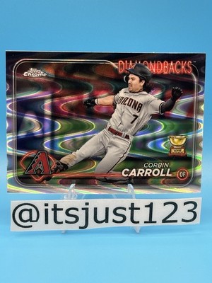 2024 Topps Chrome Corbin Carroll RayWave Refractor #267