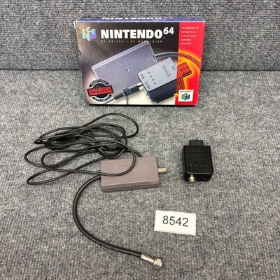 Nintendo 64 N64 OEM RF Switch RF Modulator CIB Box Vintage