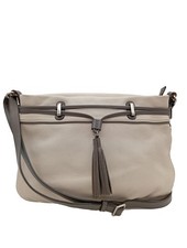 FRANCINEL Sac bandoulière Moyen Dames Sac blanc cassé-gris foncé