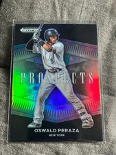72525 2021 Panini Prizm Draft Picks Silver Prospects Oswald Peraza New York