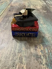 Old World Christmas Glass Blown Ornament Congrats Graduate Graduation Gift NEW