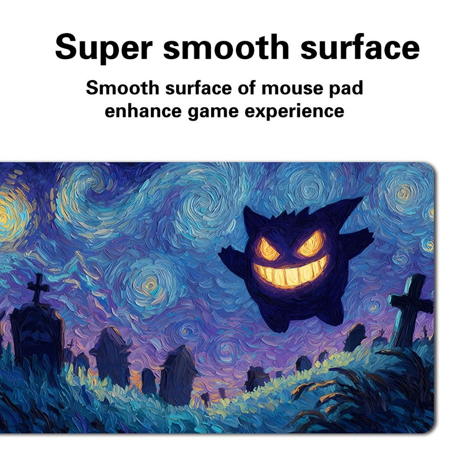 ghost - Board Game Pokemon Gengar Playmat Games Mousepad Play Mat of TCG