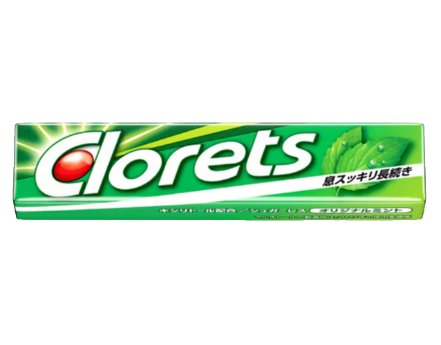 Japan Mint Gum Mondelēz Japan Clorets XP Original Mint – 14 pieces