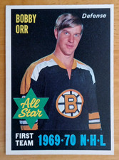 1970-71 O-Pee-Chee Hockey All Stars Bobby Orr, Bobby Hull, Park, Mikiti -MINT- 