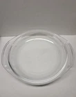 Vintage PYREX Clear Glass 684-C Lid For 2 Qt Cass Dish Round Dome With Handles