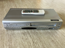 Emerson EWD2203 VCR/DVD Combo 4-Head w/ Remote Tested/Working Great Condition