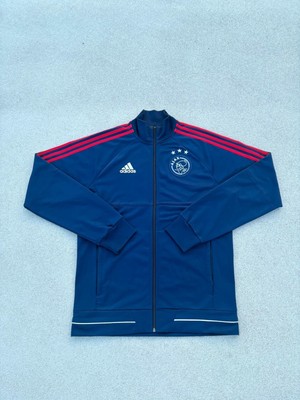 Adidas Ajax Amsterdam Trainingsjacke in blau Größe M