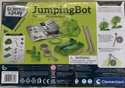 Science & Play Clementoni Jumping Bot NEW Robotics Construction Kit - Picture 4 of 5