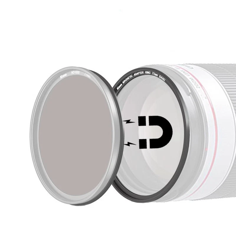 Kase Magnetic Adapter Ring kit Ring for Lens and for Filter 49 52 58 67 77 82mm - Image 2 of 3