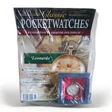 HATCHETTE CLASSIC POCKETWATCHES ISSUE 18 "LEONARDO" SEALED UNOPENED COLLECTABLE