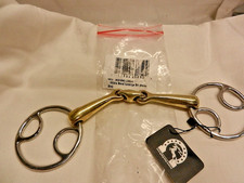 BNIB GALLOPSHOPUK WILKIE BEVEL VERBINDEND LOZENGE BIT 4.5", 5.5", 6"