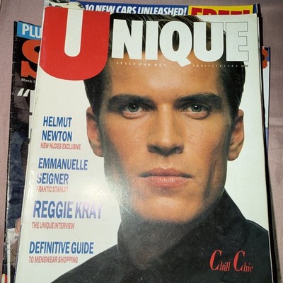 Seltene einzigartige Zeitschrift mit Reg Kray Interview 3. Ausgabe 1988