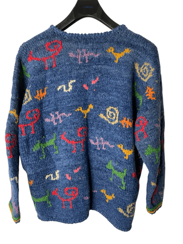 Amano Wool Sweater Cardigan Bolivia - Afbeelding 2 van 4