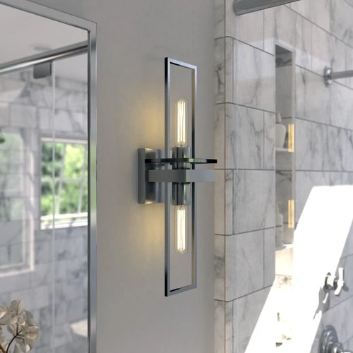 Vaxcel Lighting W0346 Marquis 2 Light 19" Tall Wall Sconce - Black - Picture 2 of 11