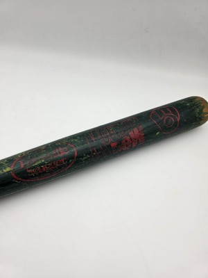 Vintage Milwaukee Brewers Louisville slugger Mountain Dew Baseball Bat Green 